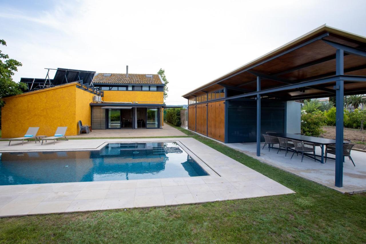 Masia Cal Sisplau, Con Piscina Y Rodeada De Vinedos A 10 Minutos De Vilafranca Del Penedes, Barcelona ,Cataluna San Martín Sarroca Buitenkant foto