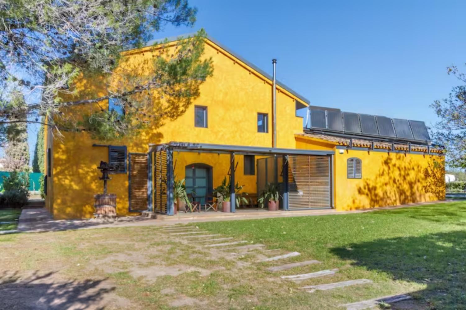 Masia Cal Sisplau, Con Piscina Y Rodeada De Vinedos A 10 Minutos De Vilafranca Del Penedes, Barcelona ,Cataluna San Martín Sarroca Buitenkant foto